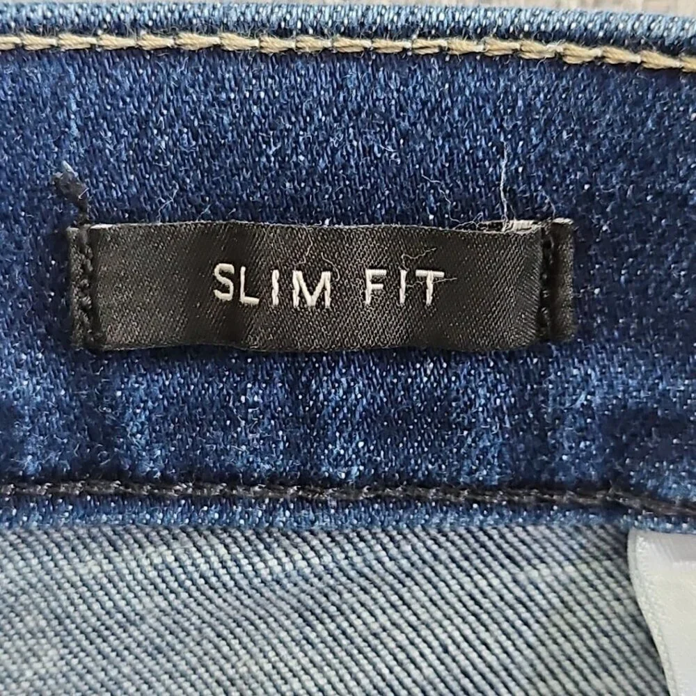 Banana Republic Watershed Mill Valley Denim Jeans Men's 33x30 Slim‎ Fit Blue EUC
